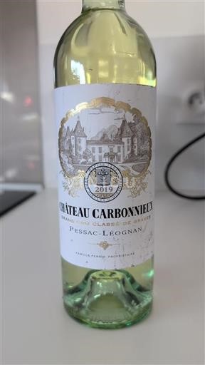 Bordeaux Pessac-Léognan Grand Cru Château Carbonnieux 2019