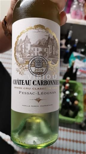 Bordeaux Pessac-Léognan Grand Cru Château Carbonnieux 2019