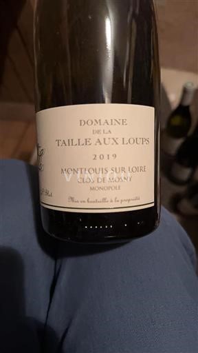 Loire Valley Montlouis-sur-Loire Domaine La Taille aux Loups Clos de Mosny 2019