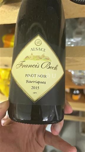 Alsace Grand Cru Francis Beck Barriques 2015