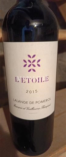Bordeaux Lalande-de-Pomerol L'Étoile 2015