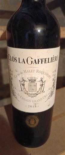 Bordeaux Saint-Émilion Grand Cru Grand Cru Clos La Gaffelière 2018