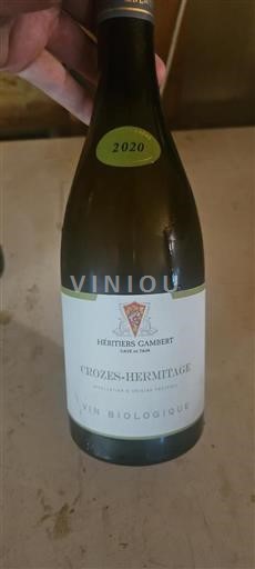 Údolí Rhôny Crozes-Hermitage Héritiers Gambert Cave de Tain 2020