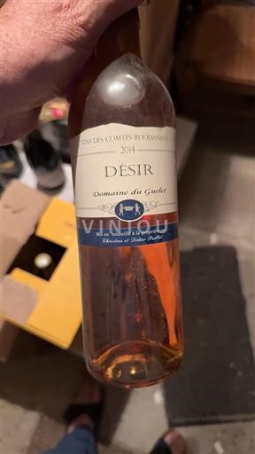 Rhônen laakso Määrittelemätön Domaine Guelet Désir 2014