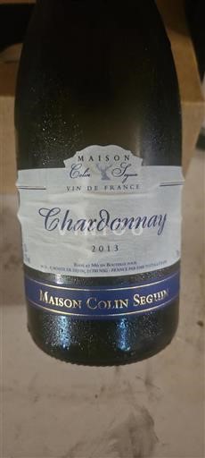 Borgogna Non specificato Maison Colin Seguin Chardonnay 2013