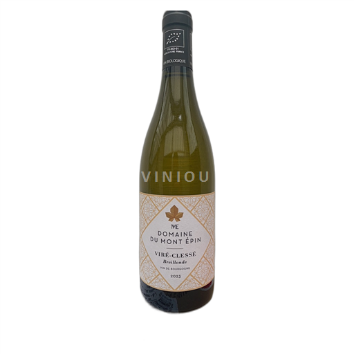 Bourgogne Viré-clessé Domaine Mont Épin Breillonde 2023