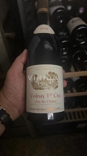 Bourgogne Volnay Premier Cru Domaine François Buffet Clos des Chênes 2018