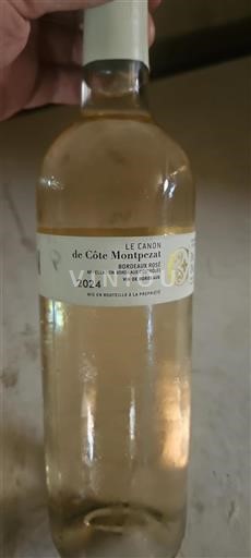 Bordeaux Bordeaux Rosé Côte Montpezat Le Canon 2024