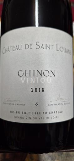 Vallée de la Loire Chinon Château Saint Louans 2018