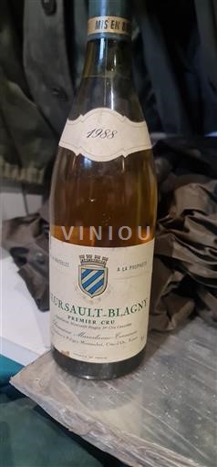 Bourgogne Premier Cru Domaine Matrot 1988