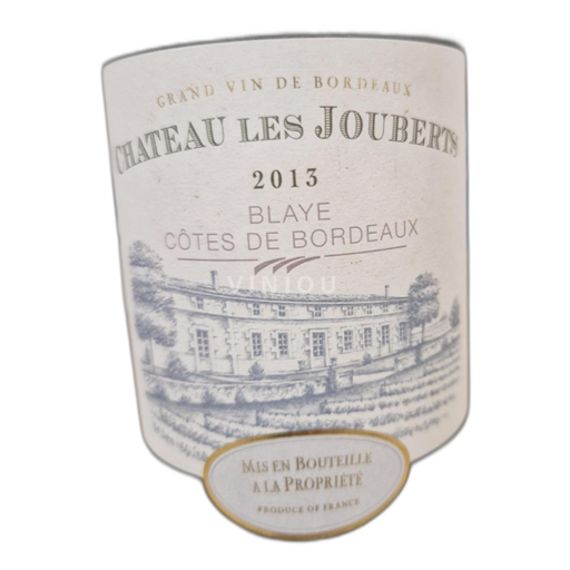 Bordeaux Côtes-de-Bordeaux Château Les Jouberts 2013