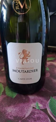 Šampanja Šampanjec Moutardier Carte d'Or 2020