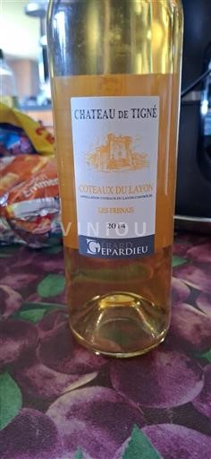 Loiren laakso Coteaux-du-Layon Château Tigné Les Frenais 2014