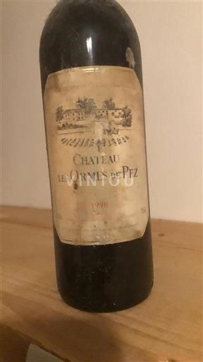Bordeaux Saint-Estèphe Les Ormes de Pez 1990