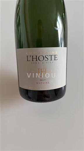 Champagne L'Hoste Père & Fils Brut Nature Non-Vintage