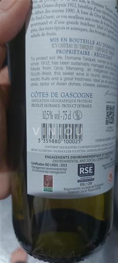 Sydvestfrankrig Côtes de Gascogne Château Tariquet 2024