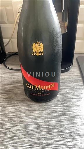 Champanhe G.H. Mumm Cordon Rouge Não Sazonado