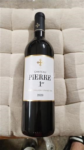 Burdeos Saint-Émilion Gran Cru Grand Cru Château Pierre 1er 2020