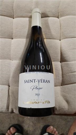 Burgund Saint-Véran Domaine Lassarat & Fils Plaisir 2023