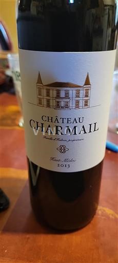 Bordeaux Haut-Médoc Château Charmail 2013