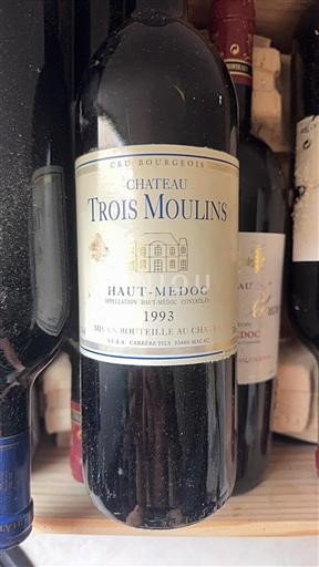 Bordeaux Haut-Médoc Cru Bourgeois Trois Moulins 1993
