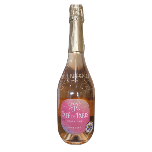 Vin Effervescent Rosé brut Café de Paris 2018 France Bordeaux