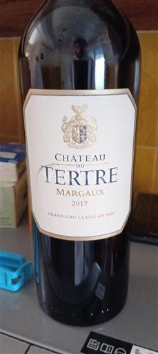 Bordeaux Margaux Grand Cru Château Tertre 2017
