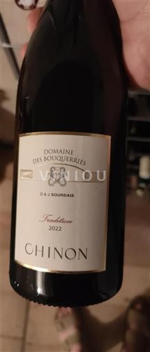 Loire-dalen Chinon Domaine Des Bouquerries Tradition 2022
