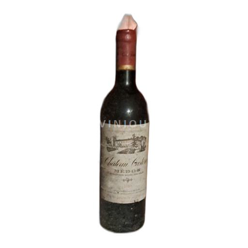 Bordeaux Médoc Château Castera 1988