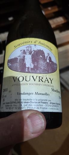Valle del Loira Vouvray Caves Cathelineau Souvenirs d'Automne 2011
