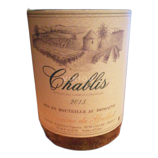 Bourgogne Chablis Domaine Grillot 2015