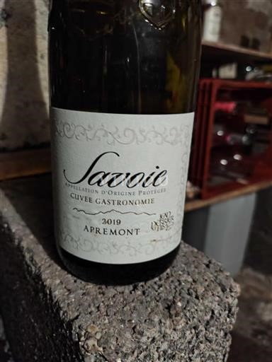Savoie och Bugey Apremont Gastronomie 2019