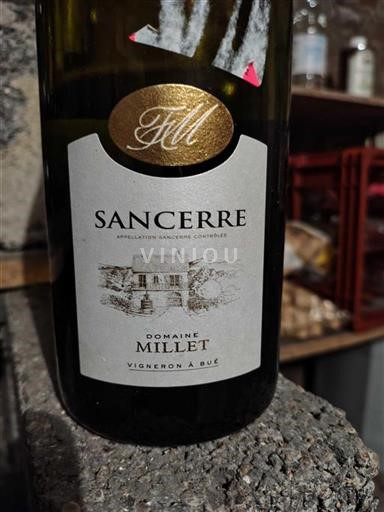Vallée de la Loire Sancerre Domaine Millet Fille 2019