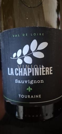 Vin Blanc sec Sauvignon La Chapinière 2020 France Vallée de la Loire Touraine AOC