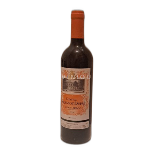 Bordeaux Listrac-Médoc Château Saransot-Dupré 2016