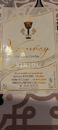 Údolí Loiry Vouvray Jean-Louis Rougebec Neročník