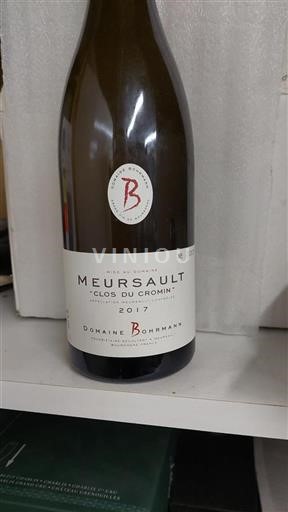 Borgogna Meursault Domaine Bohrmann Clos du Cromin 2017