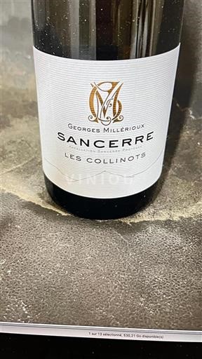 Valle del Loira Sancerre Georges Millérioux Les Collinots Sin añada