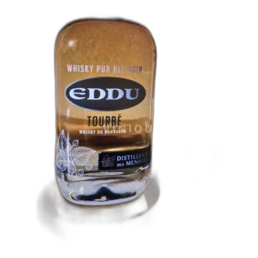 Whisky Single Malt Whisky Eddu tourbé  Distillerie des menhirs 3a - 2021 France Brittany