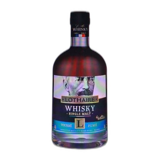 Whisky Single Malt Whisky Lothaire tourbé fumé  Moselle 5a - 2021 Francia Non Specificato Non specificato