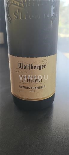 Alsazia Alsazia Grand Cru Grand Cru Wolfberger Steinert 2022