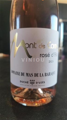 Rhône Valley Duché d'Uzès Domaine Mas de la Baraque Mont de Camp, rosé d'Alix 2024