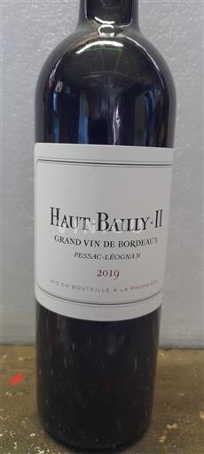 Bordeaux Pessac-Léognan Haut-Bailly Haut-Bailly II 2019