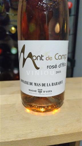 Rhône Valley Duché d'Uzès Domaine Mas de la Baraque Mont de Camp rosé d'Alix 2024