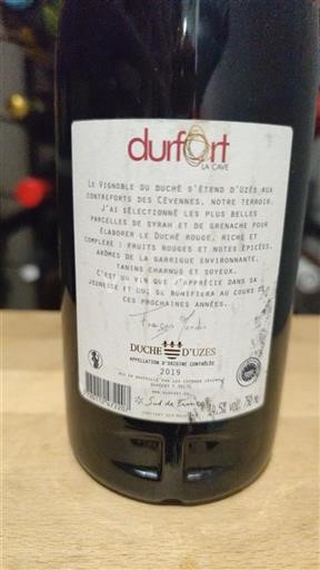 Rhône Valley Duché d'Uzès Domaine Durfort 2019