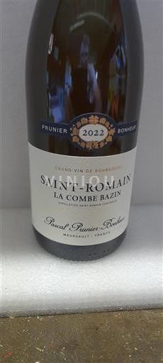 Borgogna Saint-Romain Pascal Prunier-Bonheur La Combe Bazin 2022