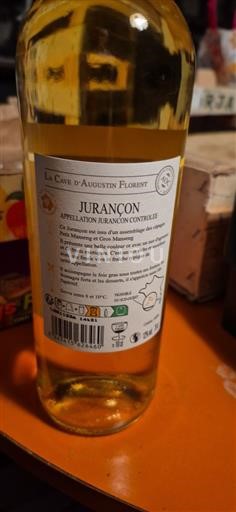 South West Jurançon La Cave Augustin Florent 2020