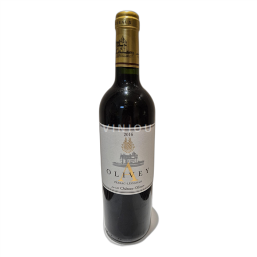 Bordeaux Chateau Olivey Pessaire leignan 2016