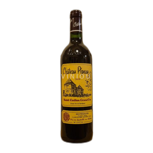 Bordeaux Saint-Émilion Grand Cru Grand Cru Château Pipeau 2018