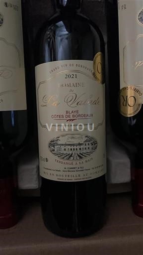 Bordeaux Blaye-Côtes-de-Bordeaux Domaine La Valade 2021
